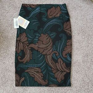 Nwt Lularoe Cassie Pencil Skirt Lightweight Stretch Size XS 2-4